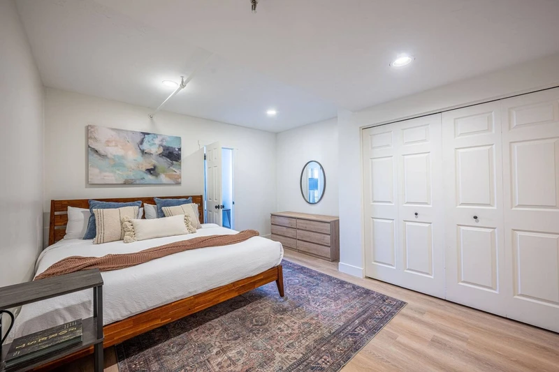 Primary Suite with comfortable layout and storage space.