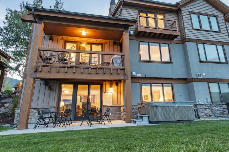 Deer Valley East Vacation Home | Upper and lower deck, private hot tub