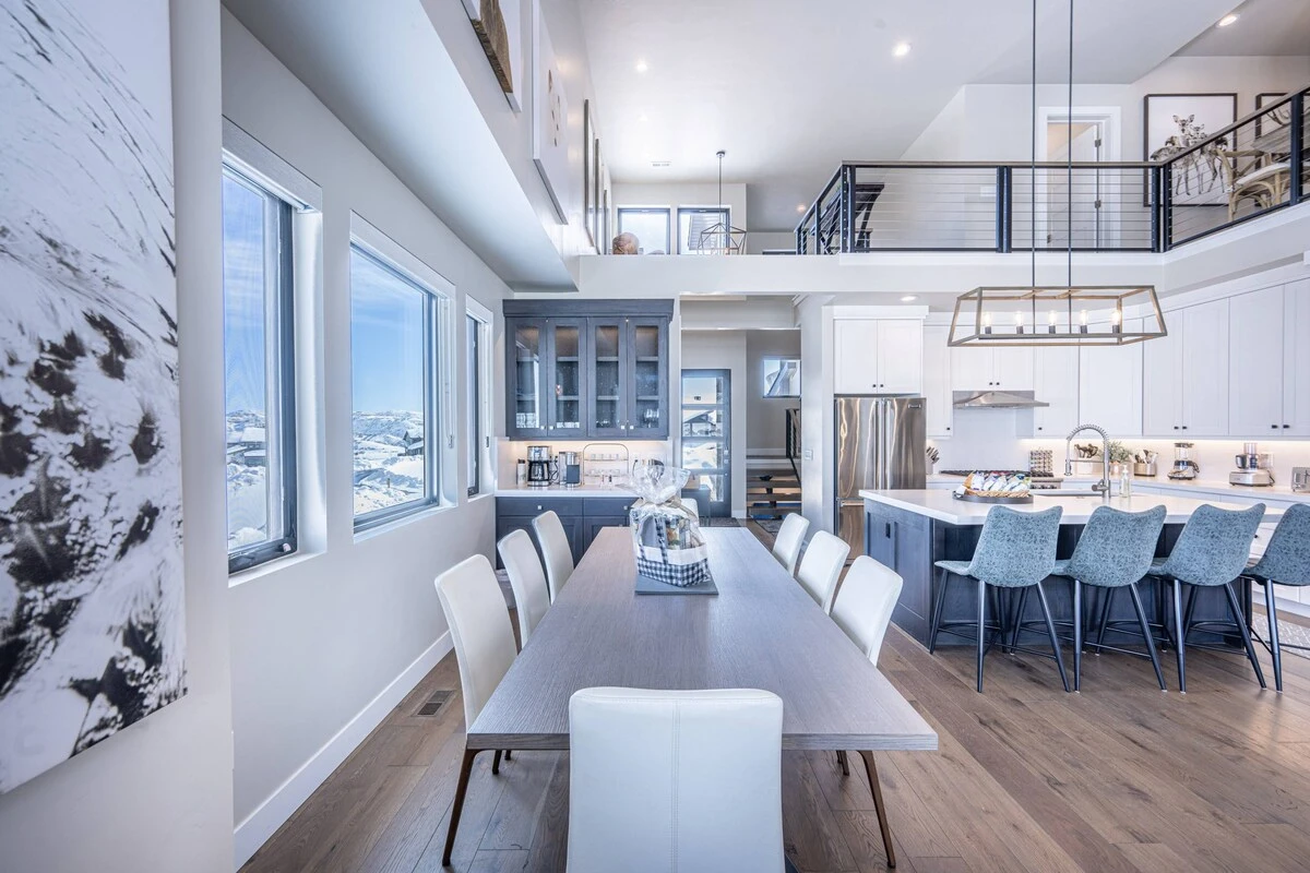 Dining area with a perfect view