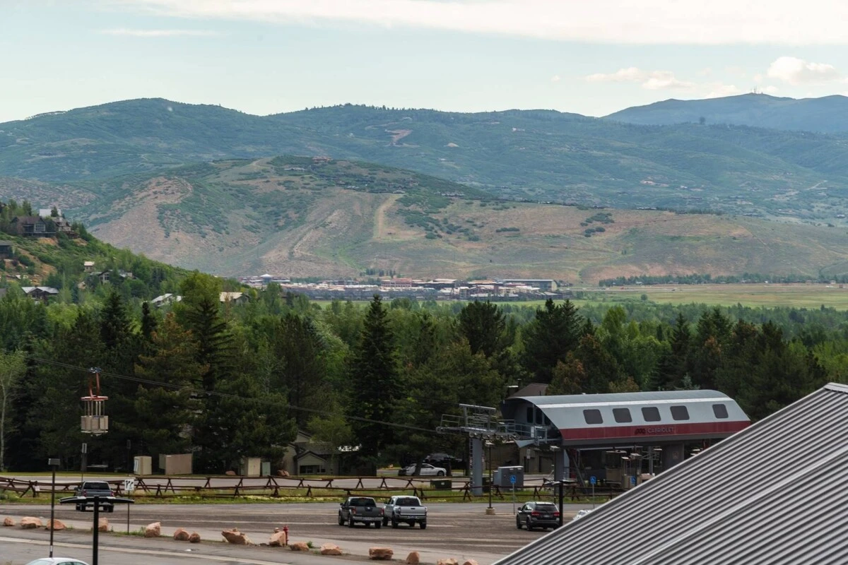 This is the cabriolet lift that will take you to Canyons Village in a matter of moments!