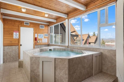 Relax & unwind in the hot tub after a busy day of adventure