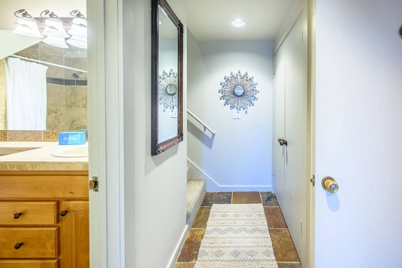 Spacious vacation condo with two stories