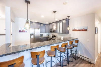 Fully Renovated Park Ave Condo @ Silvertown, New  Wood Floors, Open Floor Plan, Breakfast Bar for 6, Prime PC Location!