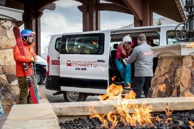 Free On–Call Shuttle! Just Download The App To Schedule, Canyons Village Connect (photo credit CVMA)
