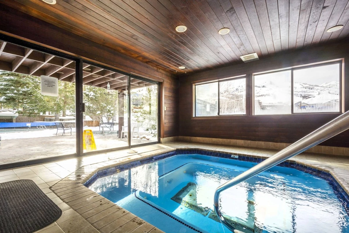 Redpine indoor hot tub