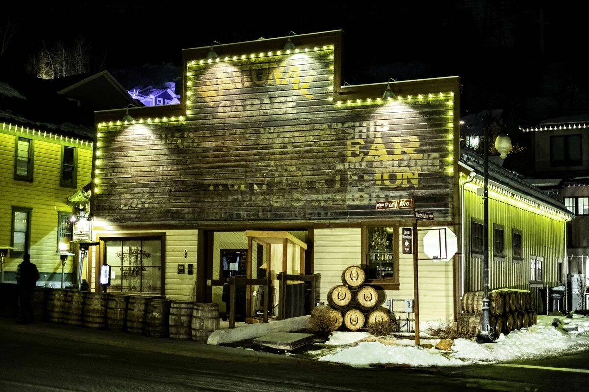 High West Distillery in Old Town Park City, a Park City icon