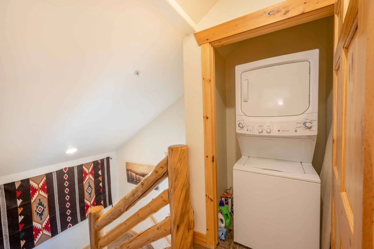 Private Washer and dryer – Perfect for larger groups and extended stays