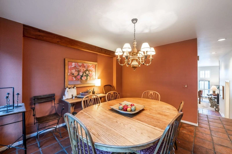Formal Dining Area Flows into Kitchen, Family Room