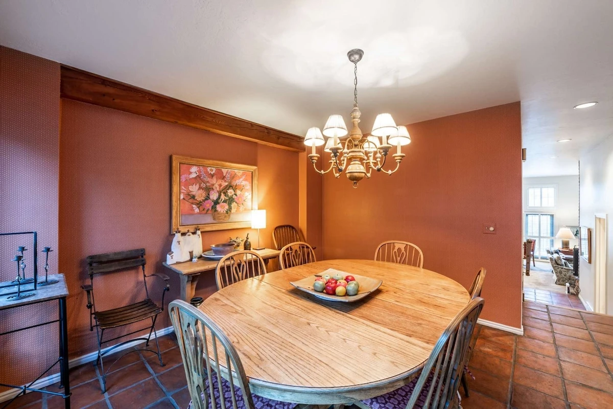 Formal Dining Area Flows into Kitchen, Family Room