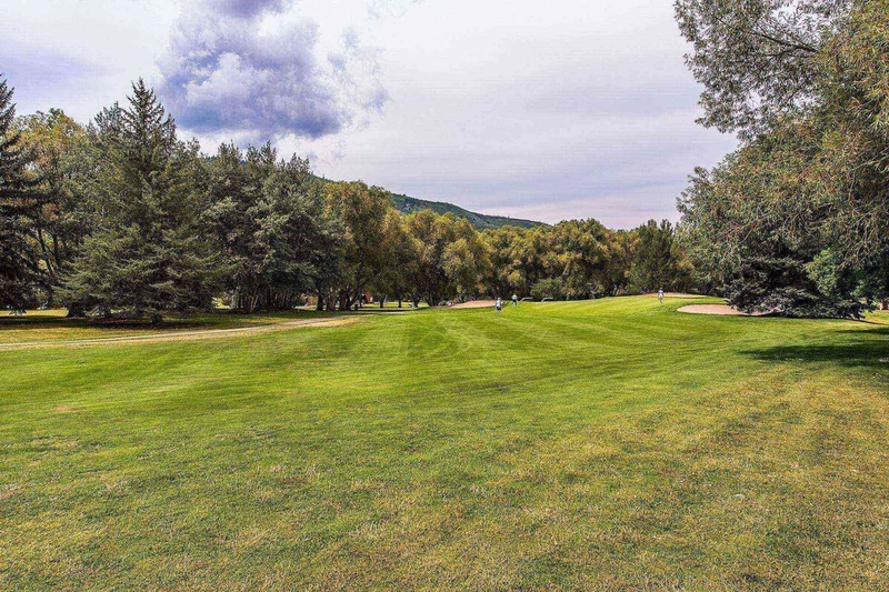 Rare location right on the Park City Municipal Golf Course, 18 holes.